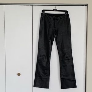 Leather pants